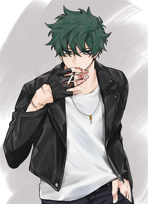 His left hand slides into Izukus messy curls, so much softer than he imagined they would be, and the right finds Dekus hip to pull it up to meet his. . Sexy deku
